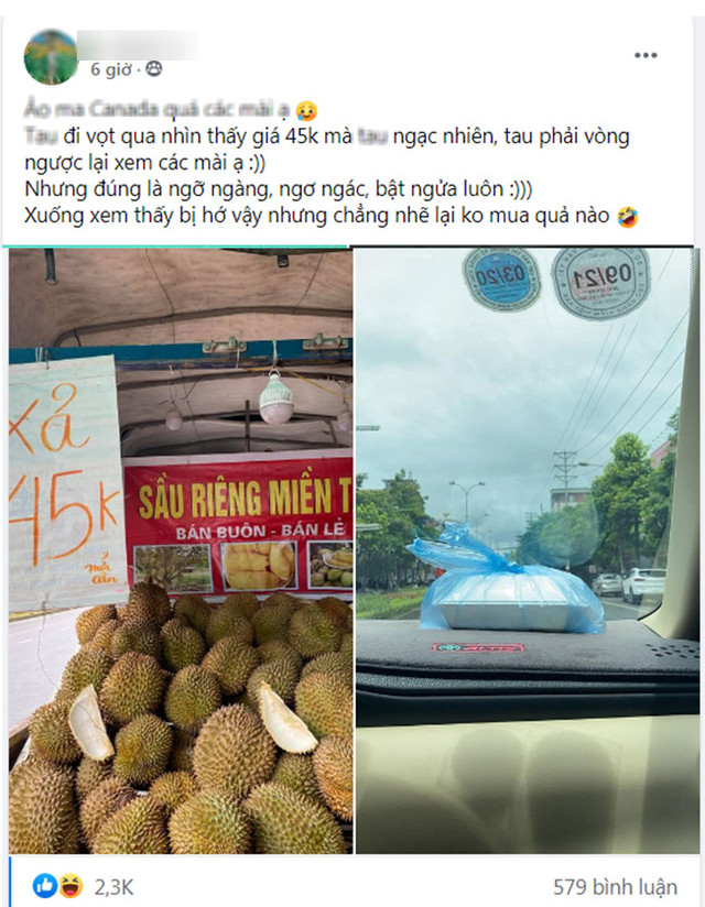 Tưởng sầu riêng siêu rẻ, dừng lại mua mới phát hiện bất ngờ Tuong sau rieng sieu re, dung lai mua moi phat hien bat ngo