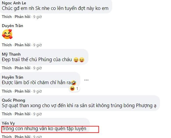 Công Phượng xuất hiện phờ phạc, chắc thức đêm chăm con đây mà - Hình 6 Cong Phuong xuat hien pho phac, chac thuc dem cham con day ma-Hinh-6