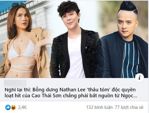 Nathan Lee khịa Cao Thái Sơn 'anh hùng rơm' khi giải cứu Ngọc Trinh - Hình 3 Nathan Lee khia Cao Thai Son 'anh hung rom' khi giai cuu Ngoc Trinh-Hinh-3