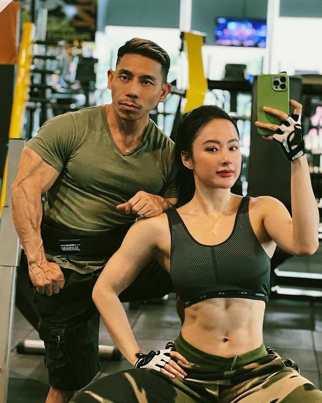 Angela Phương Trinh nhiều năm nâng tạ: Vòng 3 trái đào, cơ bắp cuồn cuộn - Hình 7 Angela Phuong Trinh nhieu nam nang ta: Vong 3 trai dao, co bap cuon cuon-Hinh-7