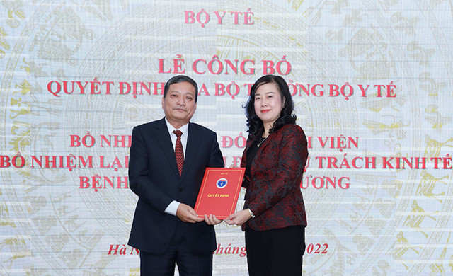 Bệnh viện Phổi Trung ương có giám đốc mới Benh vien Phoi Trung uong co giam doc moi