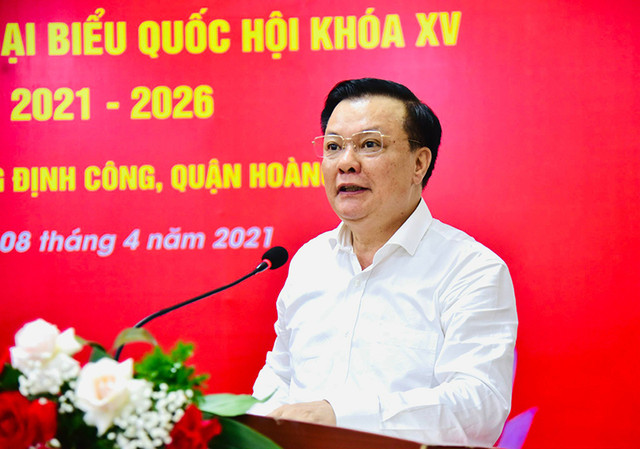 Bí thư Thành ủy Hà Nội Đinh Tiến Dũng: Nơi có dịch phải ra quân tổng lực Bi thu Thanh uy Ha Noi Dinh Tien Dung: Noi co dich phai ra quan tong luc