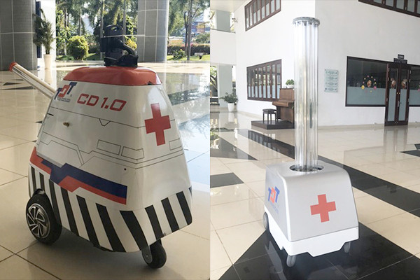 “Đội quân” robot Made in Vietnam tham gia chống dịch COVID-19 - Hình 2 “Doi quan” robot Made in Vietnam tham gia chong dich COVID-19-Hinh-2