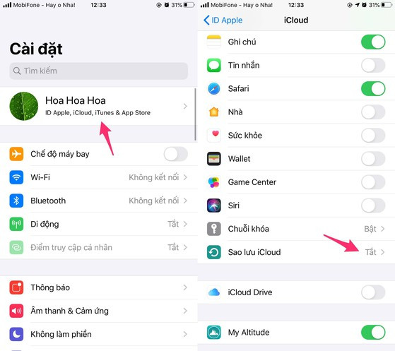 Sửa lỗi iPhone không thể kết nối Bluetooth và gọi FaceTime - Hình 3 Sua loi iPhone khong the ket noi Bluetooth va goi FaceTime-Hinh-3