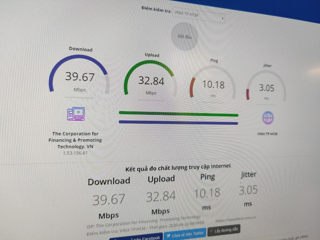 Nhà mạng nào có tốc độ Internet nhanh nhất tại Việt Nam? Nha mang nao co toc do Internet nhanh nhat tai Viet Nam?
