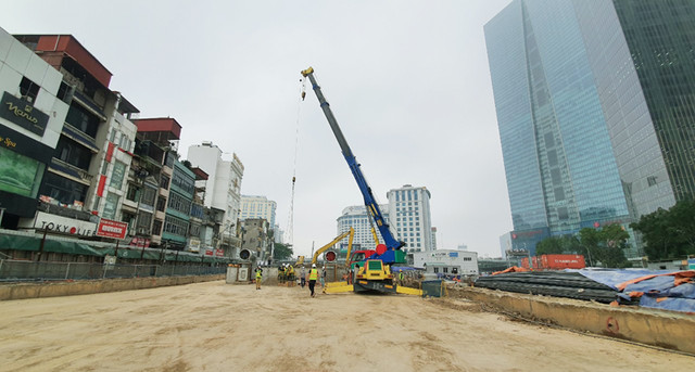 Cận cảnh không gian ga ngầm S9, tuyến đường sắt Nhổn - ga Hà Nội - Hình 10 Can canh khong gian ga ngam S9, tuyen duong sat Nhon - ga Ha Noi-Hinh-10