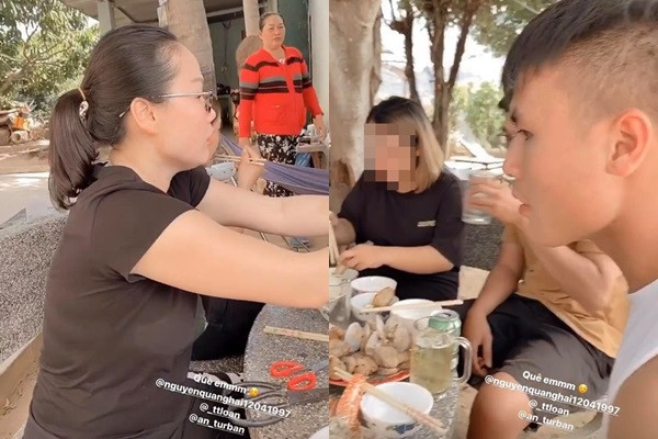 Quang Hải ra mắt mẹ Huỳnh Anh - Hình 2 Quang Hai ra mat me Huynh Anh-Hinh-2