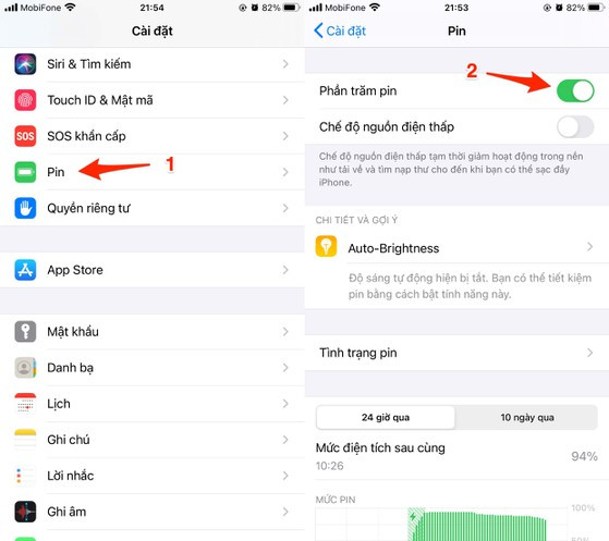 Cách hiển thị phần trăm pin trên tất cả phiên bản iPhone - Hình 3 Cach hien thi phan tram pin tren tat ca phien ban iPhone-Hinh-3