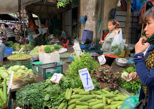 Mua 10.000 đồng đủ rau xanh ăn cả ngày cho gia đình Mua 10.000 dong du rau xanh an ca ngay cho gia dinh