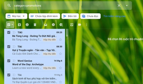 Những việc cần làm khi Gmail bị đầy bộ nhớ - Hình 3 Nhung viec can lam khi Gmail bi day bo nho-Hinh-3