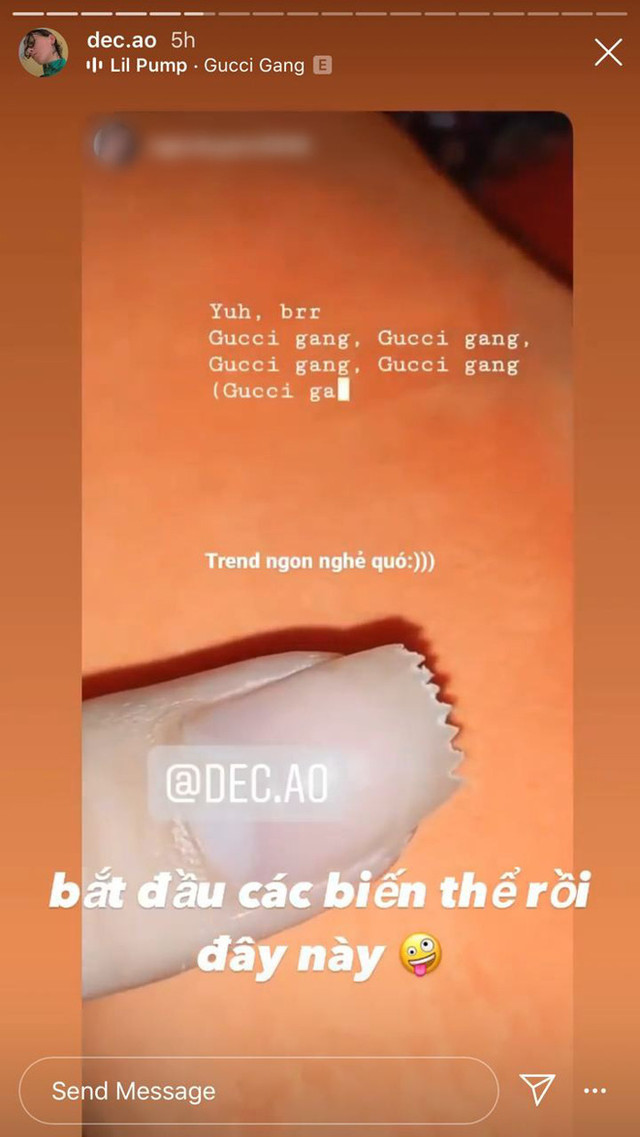 Decao khởi xướng mẫu móng tay răng cưa tự vệ gây tranh cãi - Hình 4 Decao khoi xuong mau mong tay rang cua tu ve gay tranh cai-Hinh-4