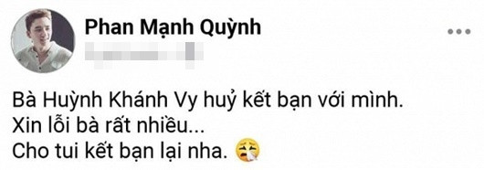 Bật cười với cách Phan Mạnh Quỳnh xử lý khi bị bạn gái giận dỗi Bat cuoi voi cach Phan Manh Quynh xu ly khi bi ban gai gian doi