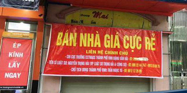 Đại gia vỡ nợ, rao bán 'đại hạ giá' nhà trên mảnh đất vàng Dai gia vo no, rao ban 'dai ha gia' nha tren manh dat vang