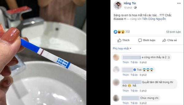 Hằng 'Túi' gây chú ý lớn khi khoe nhan sắc mang bầu lần 5 - Hình 2 Hang 'Tui' gay chu y lon khi khoe nhan sac mang bau lan 5-Hinh-2