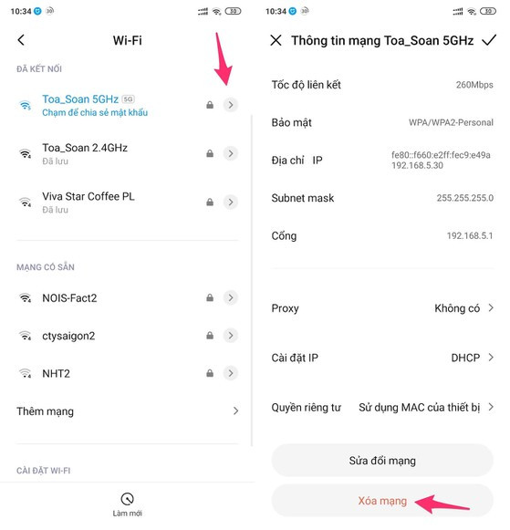 4 cách sửa lỗi điện thoại Android không thể kết nối WiFi - Hình 4 4 cach sua loi dien thoai Android khong the ket noi WiFi-Hinh-4