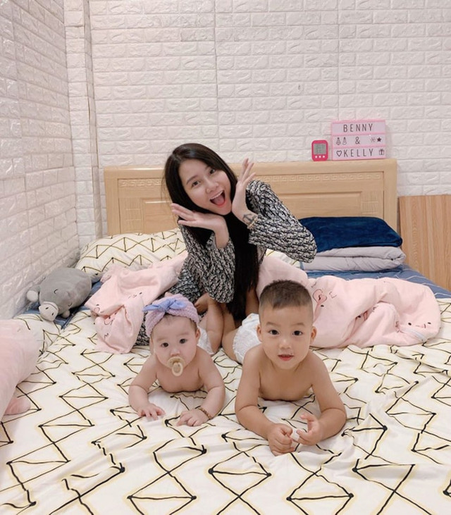 Ba năm sinh 2 đứa, hotmom Thanh Trần than thở, 'chê chồng xài hao' Ba nam sinh 2 dua, hotmom Thanh Tran than tho, 'che chong xai hao'