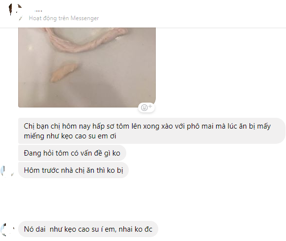 Mua tôm hùm, tá hỏa thấy miếng trắng dai như cao su - Hình 3 Mua tom hum, ta hoa thay mieng trang dai nhu cao su-Hinh-3