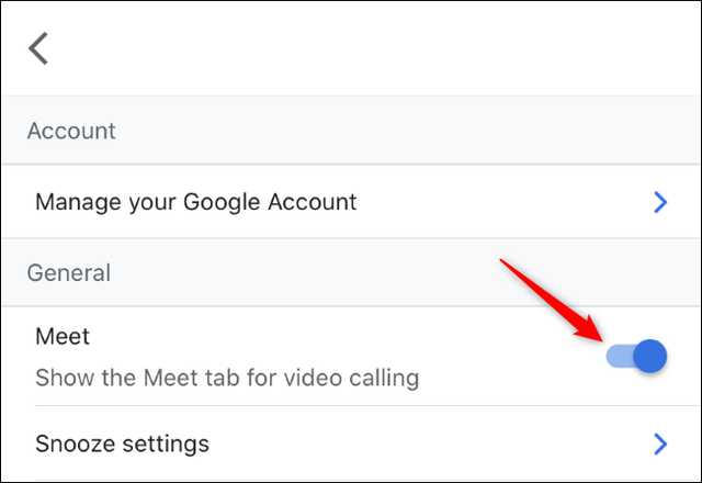 Cách tắt vĩnh viễn thẻ Google Meet trên Gmail dành cho smartphone ảnh 6 Cách tắt vĩnh viễn thẻ Google Meet trên Gmail dành cho smartphone ảnh 6