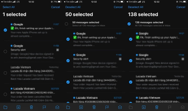 Cách xóa tất cả email Gmail cùng lúc trên Android và iOS ảnh 9 Cách xóa tất cả email Gmail cùng lúc trên Android và iOS ảnh 9