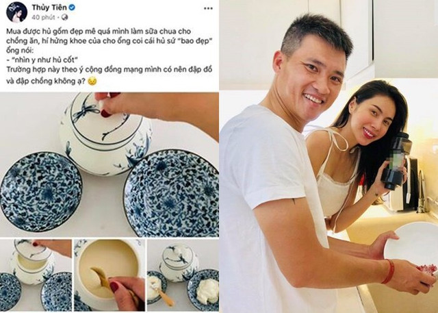 Công Vinh bị Thủy Tiền dọa dẫm trên mạng xã hội Cong Vinh bi Thuy Tien doa dam tren mang xa hoi