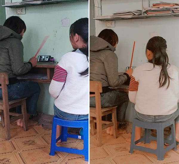 Họp phụ huynh online và hành động của bà mẹ khiến nhiều người "giật mình" Hop phu huynh online va hanh dong cua ba me khien nhieu nguoi