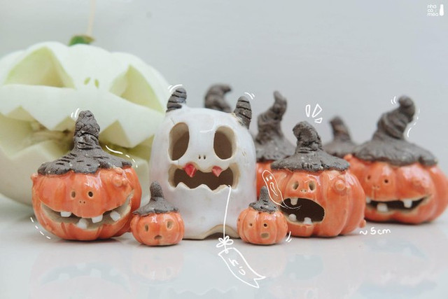 Bạn trẻ sáng tạo trang trí nhà cửa đón Halloween - Hình 2 Ban tre sang tao trang tri nha cua don Halloween-Hinh-2