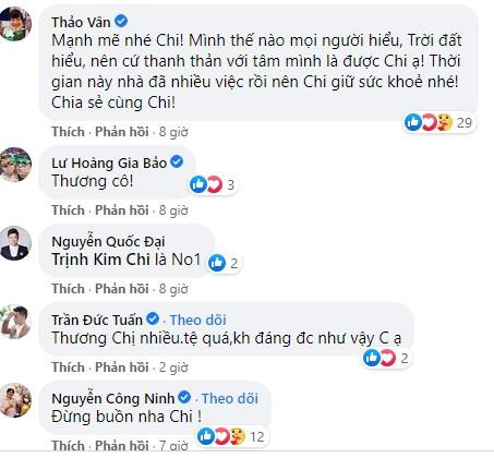 Trịnh Kim Chi bị Thương Tín "quay xe", dàn sao Việt nói gì? - Hình 6 Trinh Kim Chi bi Thuong Tin