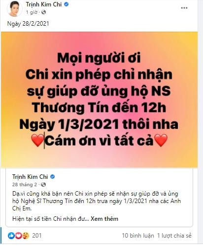 Trịnh Kim Chi bị Thương Tín "quay xe", dàn sao Việt nói gì? - Hình 4 Trinh Kim Chi bi Thuong Tin