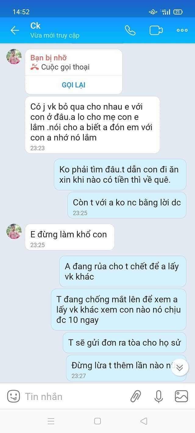 Bị chồng bạo hành, vợ dứt khoát bế con ra đi - Hình 3 Bi chong bao hanh, vo dut khoat be con ra di-Hinh-3