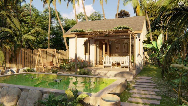 10 mẫu nhà vườn có diện tích nhỏ, tiết kiệm chi phí mà đẹp hút hồn - Hình 10 10 mau nha vuon co dien tich nho, tiet kiem chi phi ma dep hut hon-Hinh-10