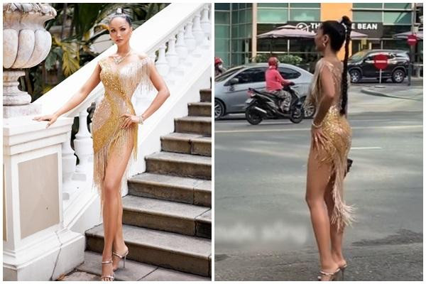 Bắt gặp H'Hen Niê vẫy taxi đi đường, body thật có như ảnh? - Hình 10 Bat gap H'Hen Nie vay taxi di duong, body that co nhu anh?-Hinh-10