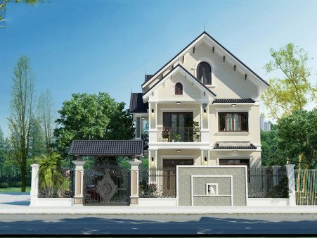 Cuộc sống tiện nghi trong ngôi nhà mái Thái 2 tầng 3 phòng ngủ ảnh 7 Cuộc sống tiện nghi trong ngôi nhà mái Thái 2 tầng 3 phòng ngủ ảnh 7
