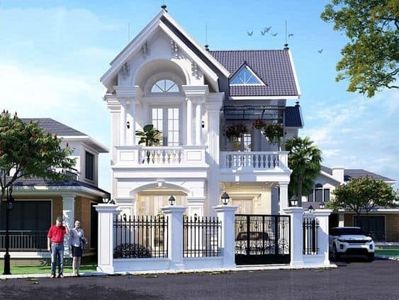 Cuộc sống tiện nghi trong ngôi nhà mái Thái 2 tầng 3 phòng ngủ ảnh 3 Cuộc sống tiện nghi trong ngôi nhà mái Thái 2 tầng 3 phòng ngủ ảnh 3