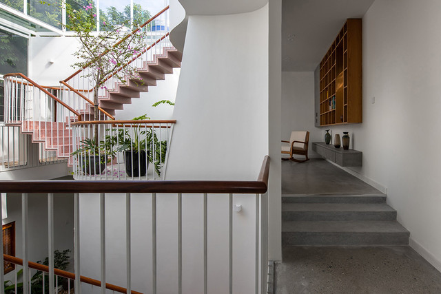 Biệt thự trắng muốt của nữ thiết kế thời trang với kiến trúc tương phản - Hình 14 Biet thu trang muot cua nu thiet ke thoi trang voi kien truc tuong phan-Hinh-14