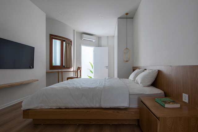 Biệt thự trắng muốt của nữ thiết kế thời trang với kiến trúc tương phản - Hình 8 Biet thu trang muot cua nu thiet ke thoi trang voi kien truc tuong phan-Hinh-8