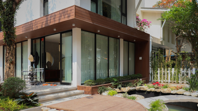 Biệt thự gây thương nhớ bên hồ cá, đưa cả thiên nhiên vào không gian sống ảnh 22 Biệt thự gây thương nhớ bên hồ cá, đưa cả thiên nhiên vào không gian sống