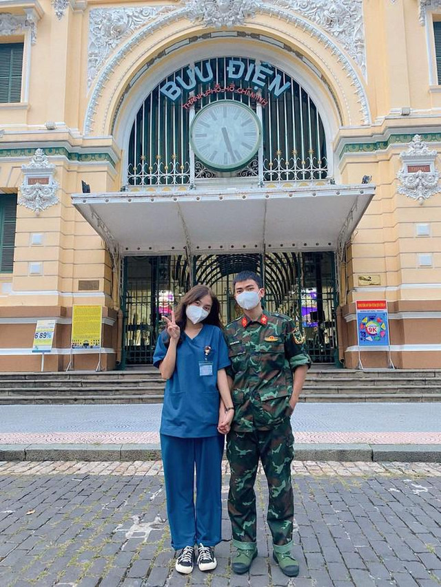 Chàng Hà Nội, nàng Sài Gòn: Cùng nhau chống dịch, rồi lại yêu xa - Hình 4 Chang Ha Noi, nang Sai Gon: Cung nhau chong dich, roi lai yeu xa-Hinh-4