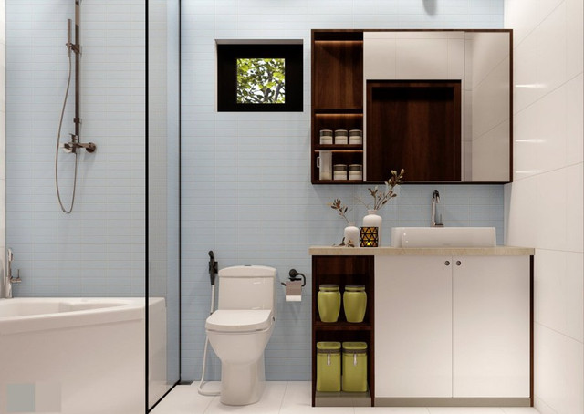 Mẫu nhà phố 2 tầng sang xịn như biệt thự, nội thất bên trong ngây ngất - Hình 8 Mau nha pho 2 tang sang xin nhu biet thu, noi that ben trong ngay ngat-Hinh-8
