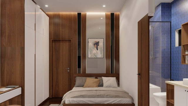 Mẫu nhà phố 2 tầng sang xịn như biệt thự, nội thất bên trong ngây ngất - Hình 7 Mau nha pho 2 tang sang xin nhu biet thu, noi that ben trong ngay ngat-Hinh-7