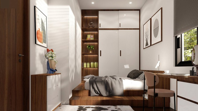 Mẫu nhà phố 2 tầng sang xịn như biệt thự, nội thất bên trong ngây ngất - Hình 9 Mau nha pho 2 tang sang xin nhu biet thu, noi that ben trong ngay ngat-Hinh-9