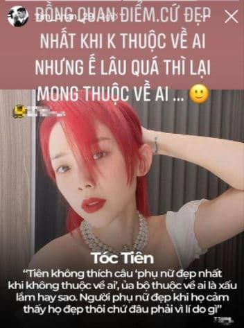Tim vô tình tiết lộ tình trạng quan hệ sau tin đồn tái hợp Trương Quỳnh Anh Tim vo tinh tiet lo tinh trang quan he sau tin don tai hop Truong Quynh Anh