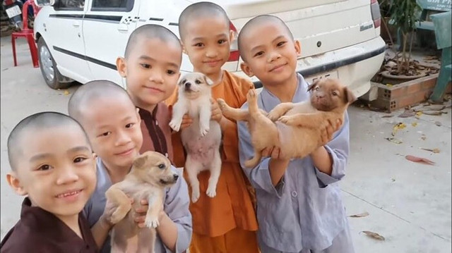 Cuộc sống 5 "chú tiểu" ở Tịnh thất Bồng Lai giờ ra sao? - Hình 5 Cuoc song 5