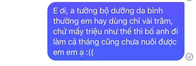 Bạn trai kêu trời khi người yêu lương 8 triệu mua son phấn mất nửa - Hình 2 Ban trai keu troi khi nguoi yeu luong 8 trieu mua son phan mat nua-Hinh-2