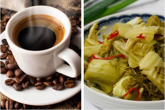 1 món "đen", 1 món "xanh" làm tăng nguy cơ loãng xương 1 mon