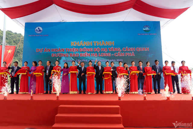 Khánh thành tuyến đường bao biển đẹp nhất Việt Nam Khanh thanh tuyen duong bao bien dep nhat Viet Nam