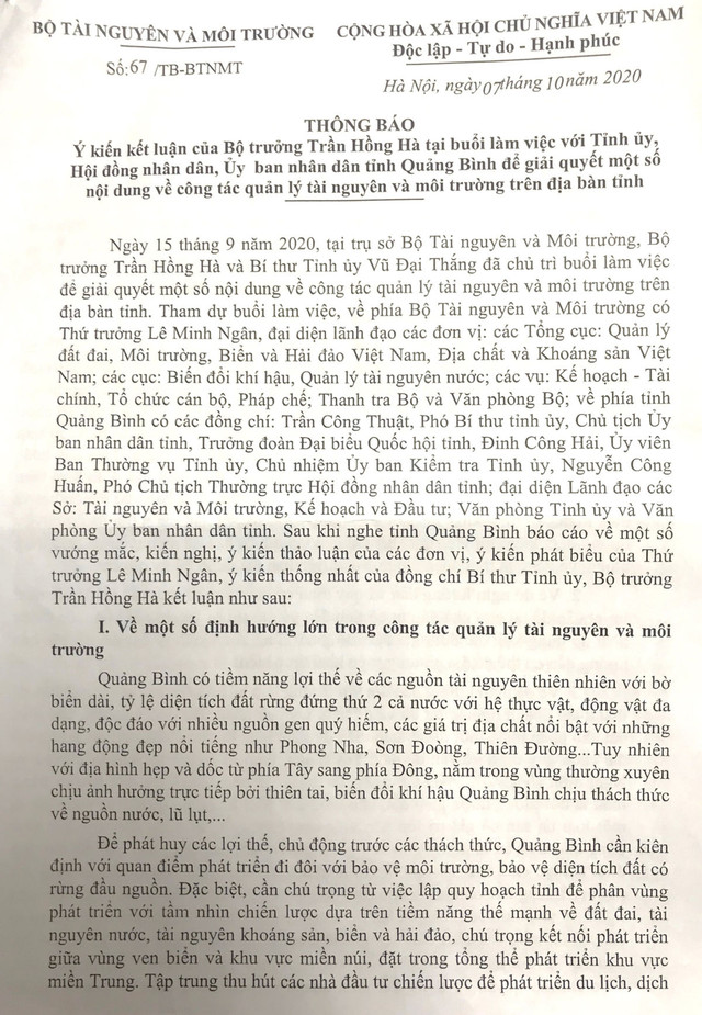 Không để việc giao đất, cho thuê đất sai đối tượng Khong de viec giao dat, cho thue dat sai doi tuong