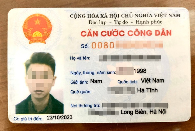 Hà Nội cấp thẻ căn cước gắn chip từ 1/1/2021 Ha Noi cap the can cuoc gan chip tu 1/1/2021