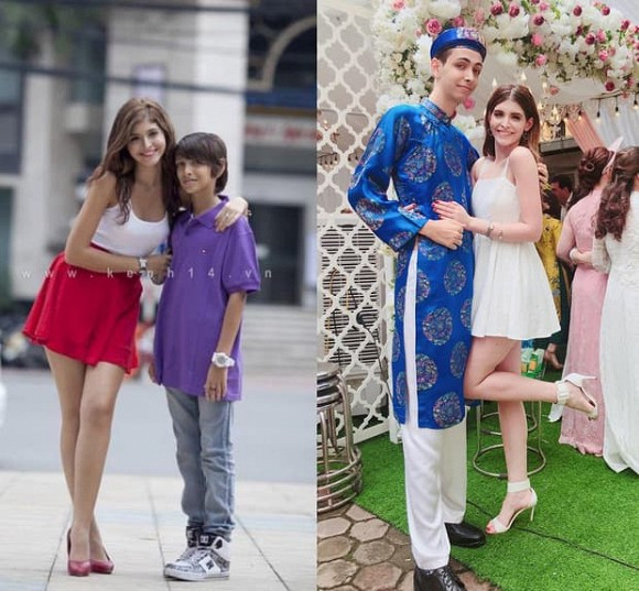 Em trai An Tây: Cao 1.95m, hút lượt theo dõi hơn cả chị Em trai An Tay: Cao 1.95m, hut luot theo doi hon ca chi