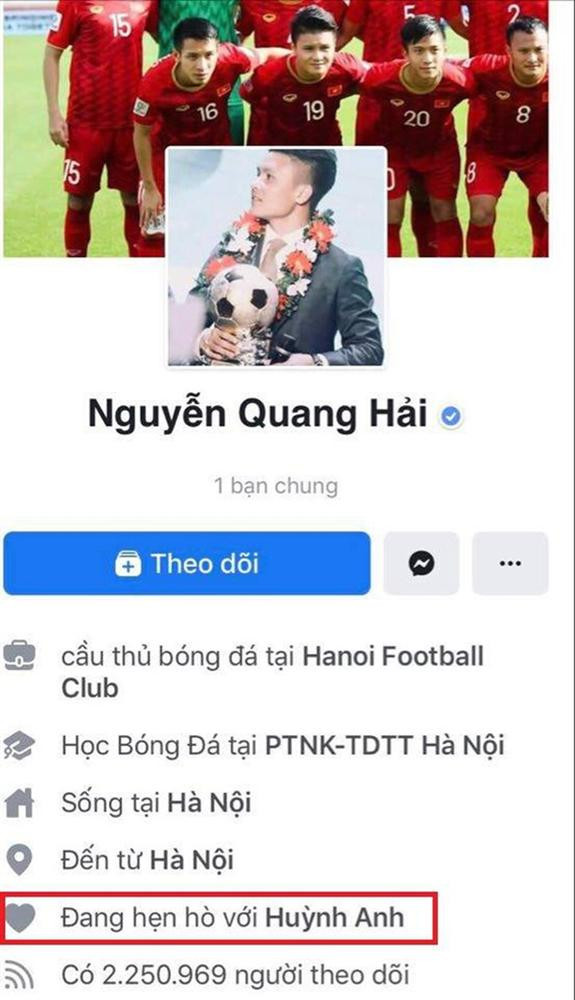 Quang Hải âm thầm đặt lại trạng thái độc thân - Hình 3 Quang Hai am tham dat lai trang thai doc than-Hinh-3