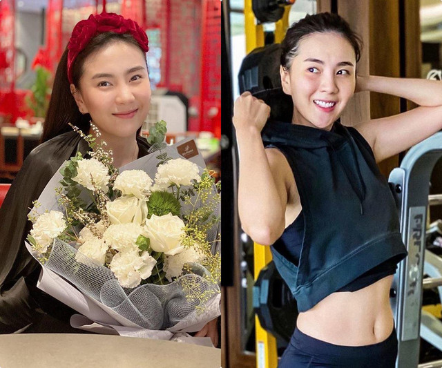 Ra sân đánh golf Mai Ngọc tranh thủ nâng cơ mặt với thứ này - Hình 2 Ra san danh golf Mai Ngoc tranh thu nang co mat voi thu nay-Hinh-2